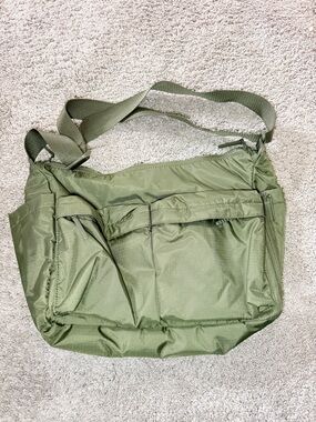 Uniqlo Olive Green Shoulder Bag